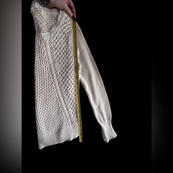 𝅺if it were me, women’s large ivory sweater - Picture 7 of 11